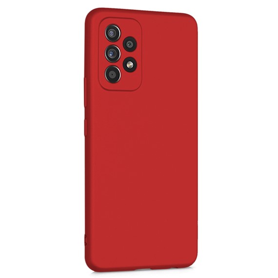 CaseUp Samsung Galaxy A33 5G Kılıf Matte Surface Kırmızı 2